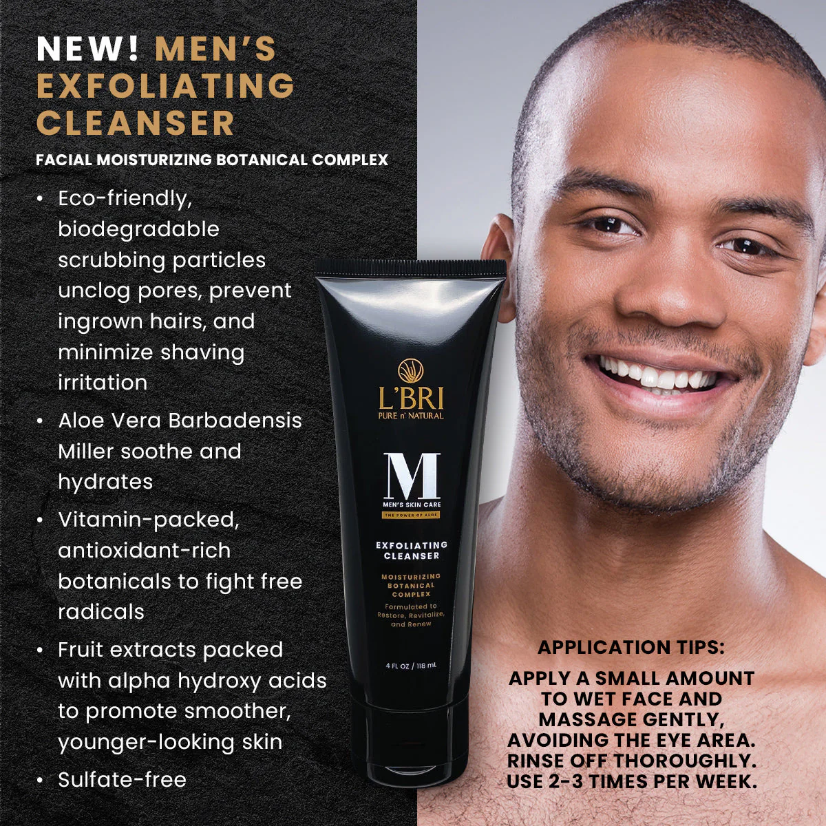 Mens Exfoliating Cleanser - Image 3